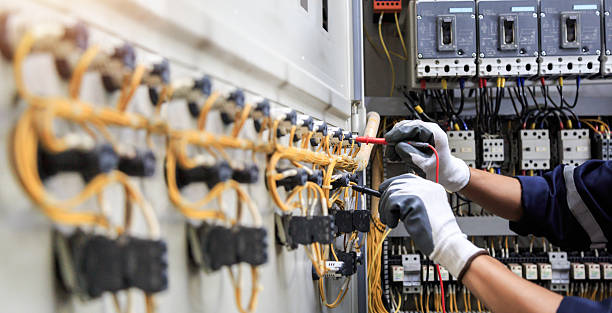 Professional Electrician technician working in Southlake, TX